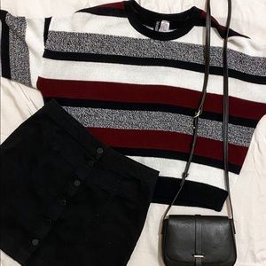 H&M Divided Striped Sweater